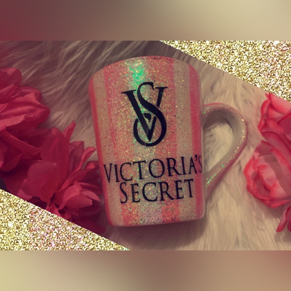 Handmade Victorias Secret Coffee Mug